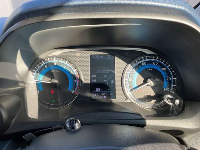 シンプルで見やすいメーターです