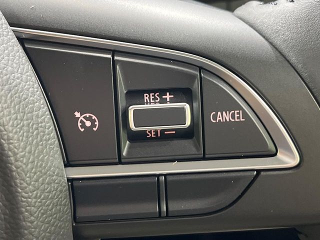 【クルーズコントロール】高速道路もラクラク走行。アクセルを離しても一定速度で走行ができ、長距離運転時の負担を軽減！加速・減速も簡単なスイッチ操作で調整できます。