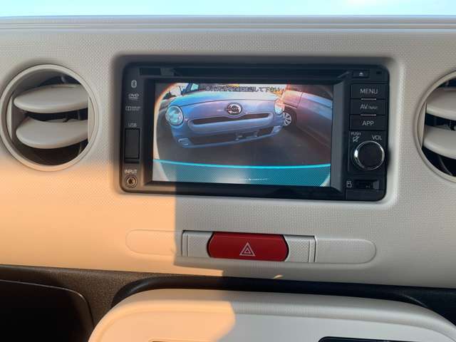 バックカメラの映像です。