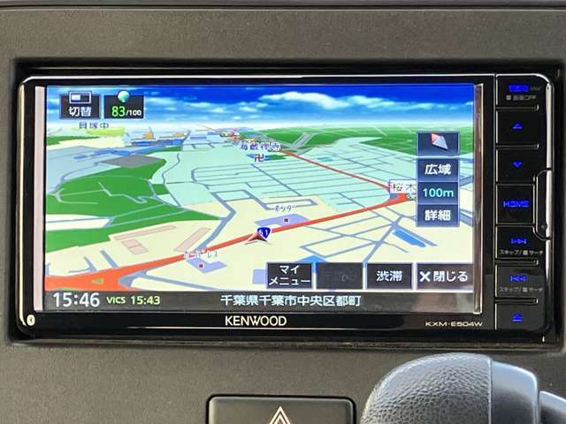 「純正ナビ」付きで知らない土地でも安心！