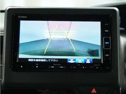 ◆バックカメラ◆リバースにするだけで映ります、後方の安全確認や、狭い駐車場での車庫入れ、雨の日や夜間など視界の悪い時に便利です！安全にバックする為には欠かせない装備です。