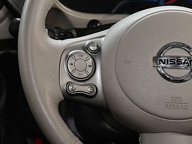 ナビゲーションのメニュー、音量など、ステアリングから手を離さずに操作できます。