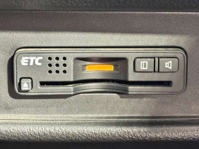 【ビルトインETC装着車両】 防犯対策バッチリ！！！ 高速走行もスムーズにお支払いが可能な装備！！！ セットアップも当社で可能です！！！