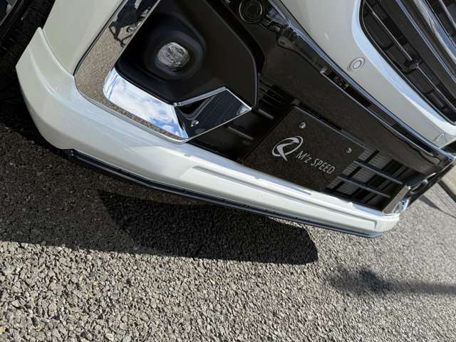 ZEUSフロントスポイラーを装着！！