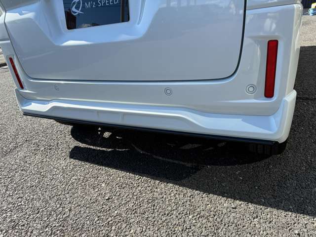 ZEUSリアアンダースポイラーを装着！