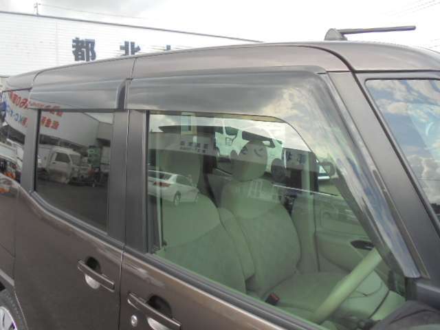 サイドバイザー付き。