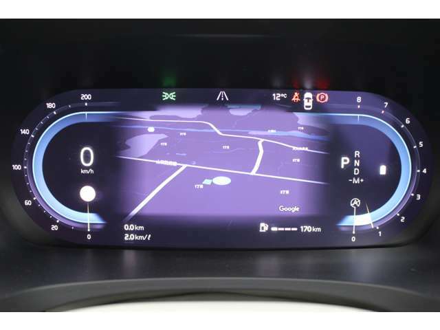 12.3インチのデジタルドライバーディスプレイには、運転に必要な情報が映しだされます。お好みの表示パターンに変更できます。フロントガラスに、運転に必要な情報を投影するヘッドアップディスプレイ付きです。