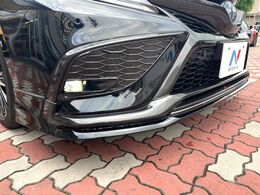 【GRエアロ】人気のGRエアロを装備！クルマの外観がよりスタイリッシュになり、街中で存在感あふれる1台に♪将来買い替える時にもリセールに影響しやすく、価値ある人気の装備です！