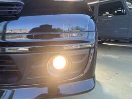 フォグランンプで足元を明るく照らしてくれます！