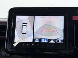 【全周囲/全方位/アラウンドビューモニター機能】全周囲カメラも付いているので安心です！！！ 女性でも楽々駐車可能ですね！！！