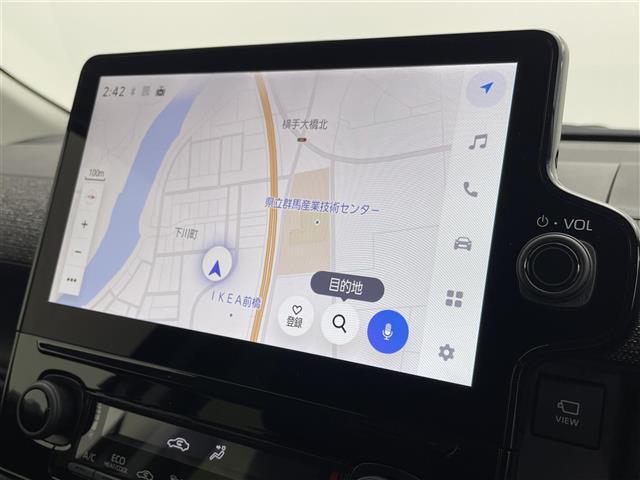 【10.5インチナビ】ナビ利用時のマップ表示は見やすく、いつものドライブがグッと楽しくなります！