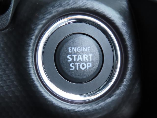 EGの始動も停止も一押しのキーレスプッシュスタート！