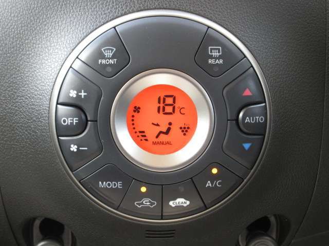 オートA/Cで快適な温度をしっかりキープ！