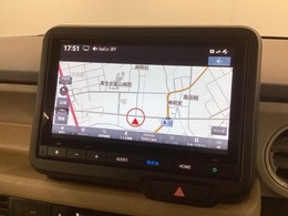 ギャザズナビ搭載です。知らない道も安心ですね！