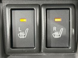 【シートヒーター】寒い日に重宝するシートヒーター！エアコンより早く温まってくれるので寒がりの人も安心ですね♪エアコンの温風は乾燥するから苦手、という方にもをおすすめです。