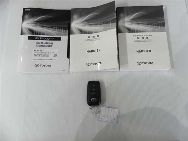 取扱説明書も付属しております。ご購入後は『トヨタの安心感』年式問わずの1年間、距離無制限のロングラン保証が総額表示に含まれてます♪