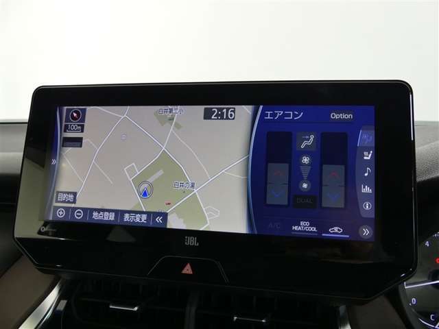 目的地をセットして迷わず目的地にGO！※地図更新（有料）をすることにより新しい道を案内する事が出来ます。【製造年式により、地図の更新（有料）が出来ない物もあります。】