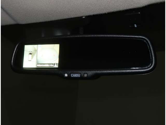 【ディスプレイ付自動防眩ルームミラー】トップビュー、フロントビュー、サイドブランドビュー、バックビューで駐車のサポートをします☆