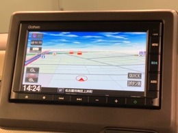 ギャザズナビ搭載です。知らない道も安心ですね！
