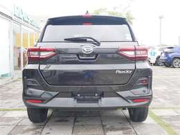 真後ろから見た状態です。