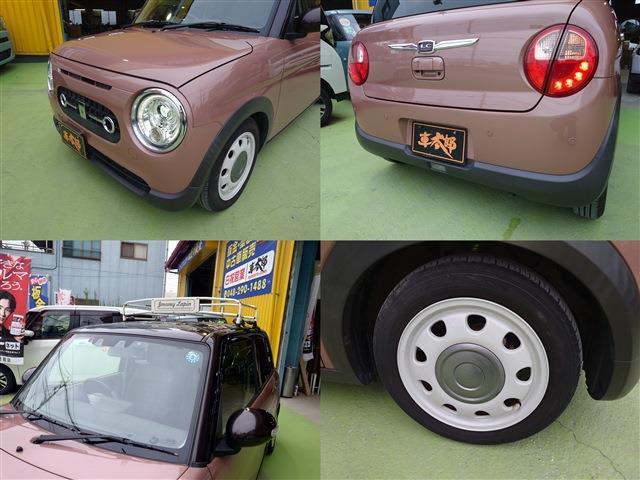 ディスチャージヘッドで夜道も明るい！リアにはクリアランスソナー装備！ルーフラック装備！アルミホイール装着！