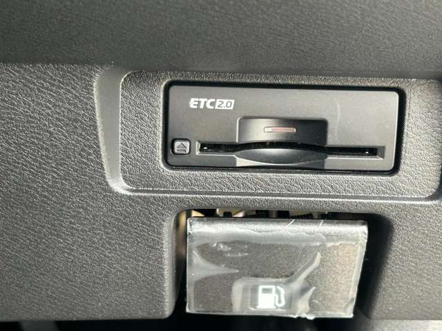 ETCも付いています。インターチェンジもスイスイです。ETCカードの準備も忘れずに。