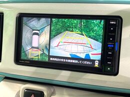 【パノラマモニター】専用のカメラにより、上から見下ろしたような視点で360度クルマの周囲を確認することができます☆死角部分も確認しやすく、狭い場所での切り返しや駐車もスムーズに行えます。