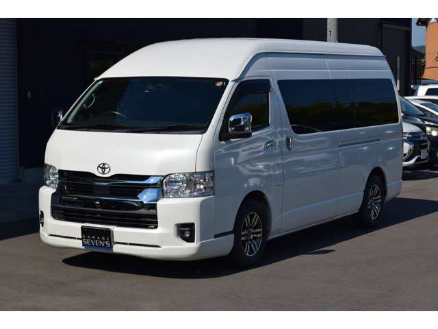 ファインテックツアラー/7型仕様/フロントスポイラー/フルセグ地デジナビ/フリップダウンモニター/シートカバー/パワスラ/ETC/バックモニター/LEDヘッドライト/スマートキー/LEDフォグ/10人