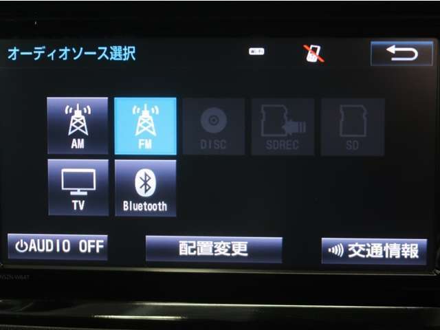 携帯電話とBlue Toothの連携により車の中でハンズフリー通話が可能です。