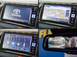 トヨタ純正の7インチナビ装備してます！自動防眩ミラー付いてます！