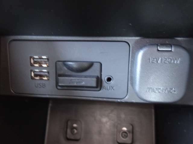 USB2口装備