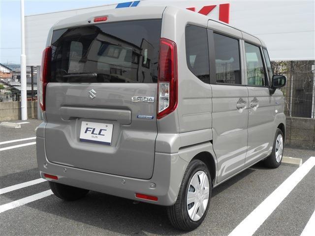 当社試乗車あがりのスペーシア、ハイブリッドGが入庫。モスグレーメタリックカラーです。整備込み、保証付きでこのお支払総額です。058-380-5023までお気軽にお問い合わせ下さい。