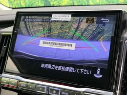 【マルチアラウンドモニター】専用のカメラにより、上から見下ろしたような視点で360度クルマの周囲を確認することができます☆死角部分も確認しやすく、狭い場所での切り返しや駐車もスムーズに行えます。