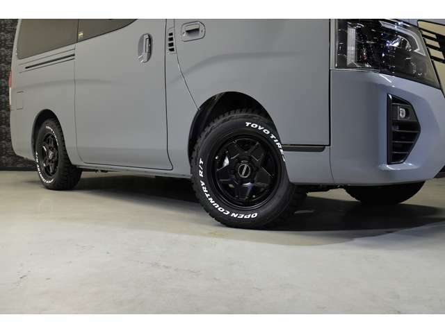 ■ESSEX ENCS-16 セミグロスブラック＆TOYO OPENCONTRY R/T★CRS即納台数多数！あなたに気に入ってもらえるお車を見つけます！06-6852-9000