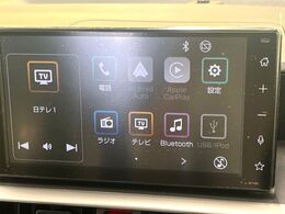 【9インチ　ディスプレイオーディオ】大画面ディスプレイへお持ちのスマートフォンと連携して、ナビやbluetoothでの音楽再生が可能です♪デザインはもちろん操作性も良好！別途ナビ機能の取付可能です♪