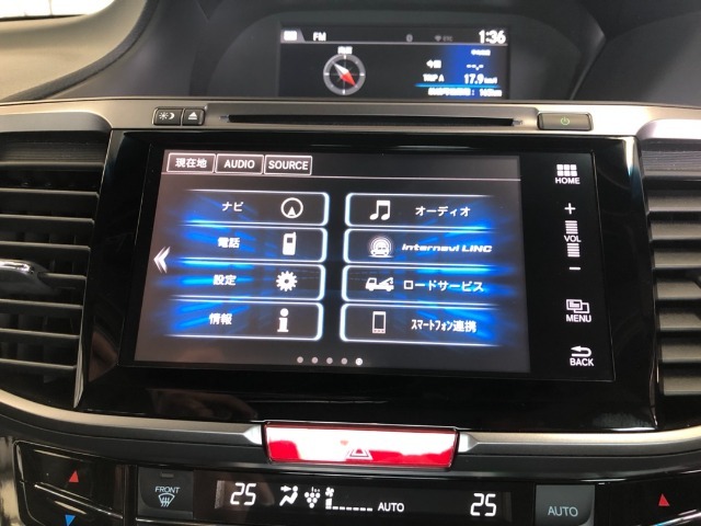 【純正ナビ】Honda純正のGathersナビがついています！Bluetoothも使えます♪