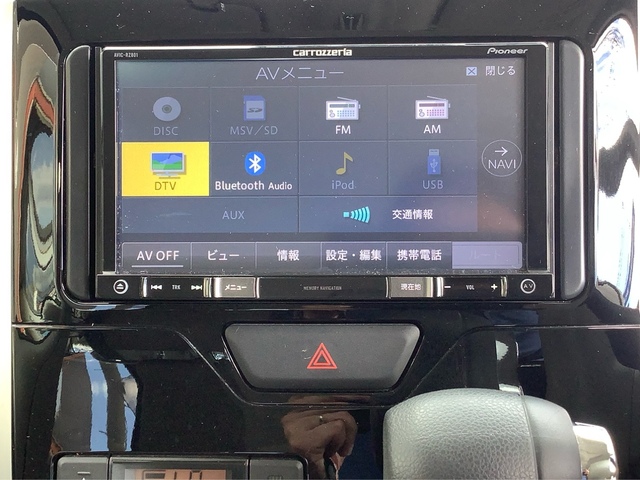 Bluetoothオーディオ・CD/DVD再生・TV視聴可能です。