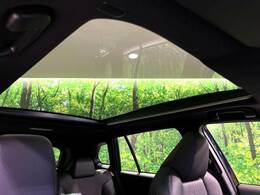 【パノラマルーフ】大型のガラスルーフ搭載で車内の解放感が一気にアップ！開放的なドライブをお楽しみいただけます。