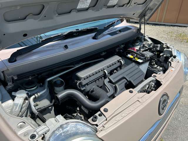 エンジンはタイミングチェーン式！こちらの車両は任意の保証に加入できます！