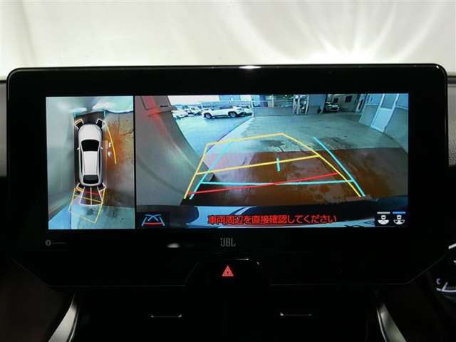 バックガイドモニターで、後方を確認しながら安心して駐車することができます。運転初心者も熟練者も必須の機能ですよ！