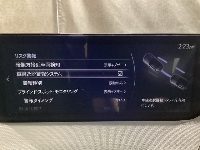 TCS（トラクションコントロールシステム）やBSM（隣車線上の側・後方からの車両接近を通知）、LDWS（車線逸脱警報システム）で安全運転をサポート！