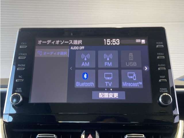 ディスプレイオーディオを装備。スマホと車をつなぐことで、これまでのナビに加えていろんなサービスが楽しめます。