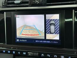 パノラマビューモニター搭載。駐車時も安心です。