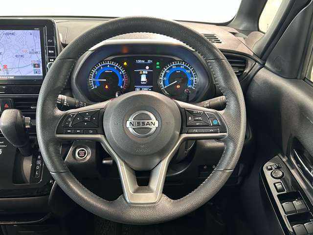 ちょうどいい大きさのハンドルです♪スイスイ運転できますよ♪