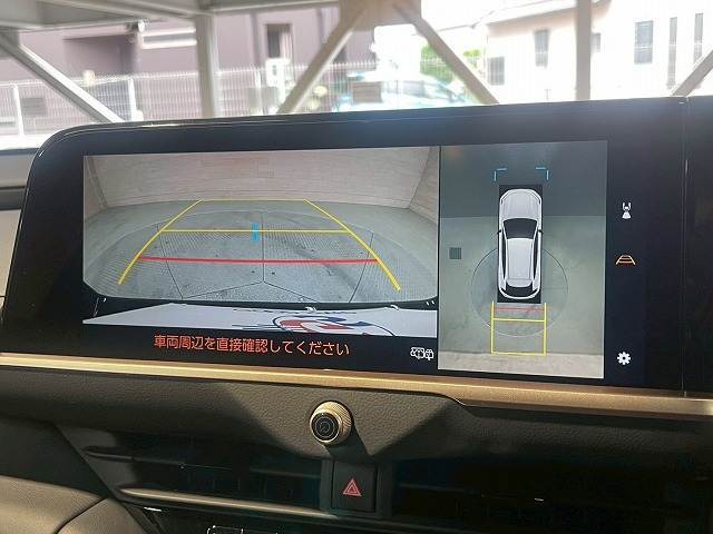 【アラウンドビューモニター】を装備で駐車が苦手な方でも安心です。