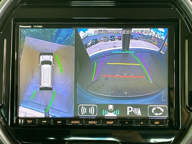 【全方位モニター用カメラ】専用のカメラにより、上から見下ろしたような視点で360度クルマの周囲を確認することができます☆死角部分も確認しやすく、狭い場所での切り返しや駐車もスムーズに行えます。