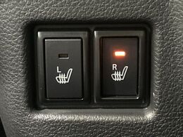 【シートヒーター】寒い日に重宝するシートヒーター！エアコンより早く温まってくれるので寒がりの人も安心ですね♪エアコンの温風は乾燥するから苦手、という方にもをおすすめです。