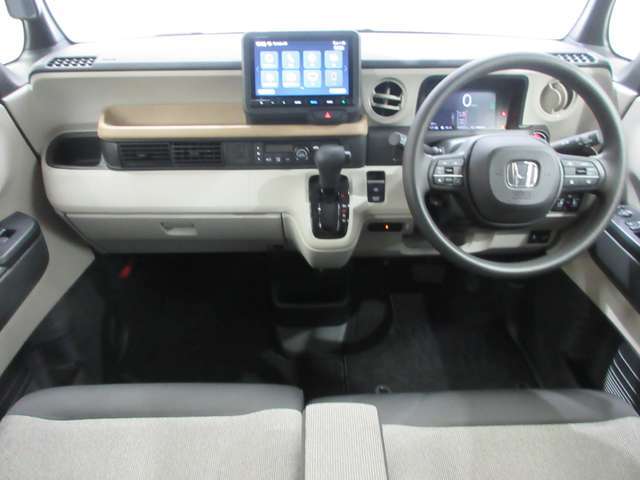 広い視界で安心して運転できます！