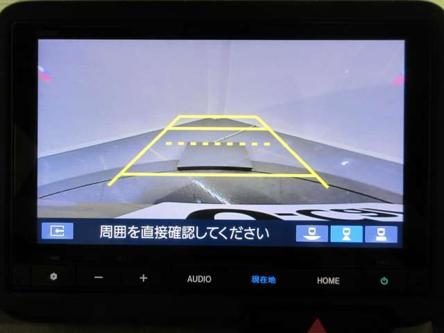 バックカメラも搭載しているので、駐車も安心です♪