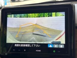 【バックカメラ】駐車時に後方がリアルタイム映像で確認できます。大型商業施設や立体駐車場での駐車時や、夜間のバック時に大活躍！運転スキルに関わらず、今や必須となった装備のひとつです！